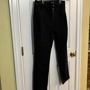 Stretchy button up jeans